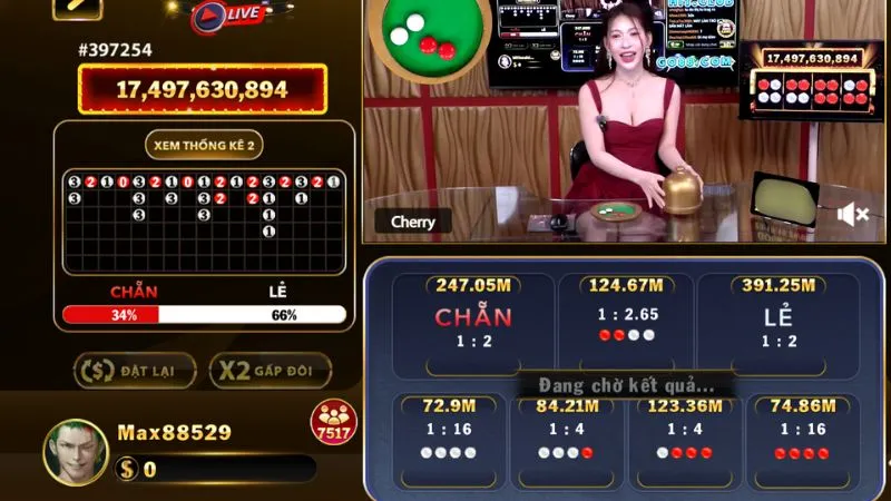 Tổng quan về xóc đĩa online MAX88