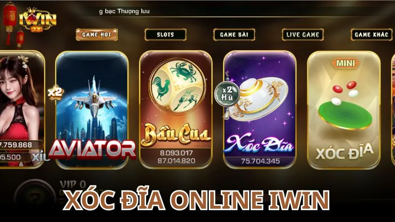 Xóc đĩa online IWIN: Điểm đến đáng tin cậy cho người chơi